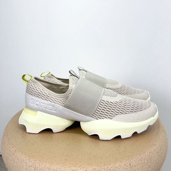 Sorel Women’s Kinetic Impact Strap Slip on Sneakers Dark Stone Bolt - Picture 2 of 11